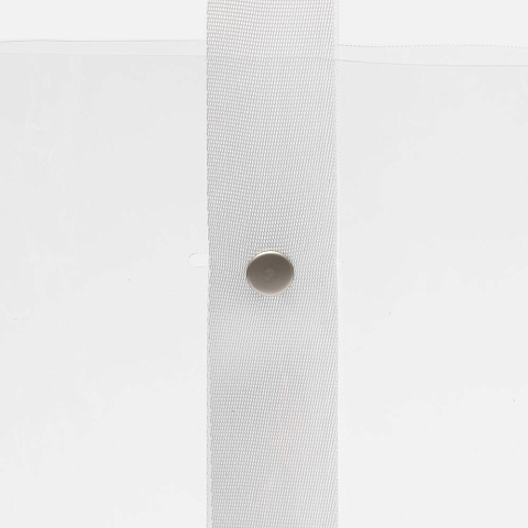 Шопер Clear Fest, ver.2, прозрачный с белыми ручками - рис 7.