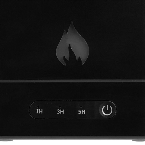 Увлажнитель-ароматизатор с имитацией пламени Fuego, черный - рис 8.