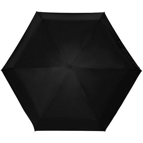 Зонт складной Color Action, в кейсе, черный - рис 5.