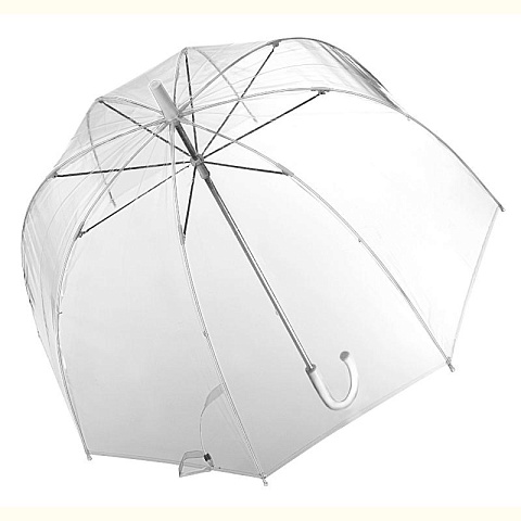 Прозрачный зонт трость - рис 4.