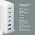 Зарядная станция 4xUSB Type-C, 2xUSB, PD, QC, 160Вт, белый, Deppa - миниатюра - рис 3.