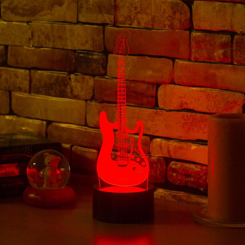 3D светильник Гитара - рис 2.