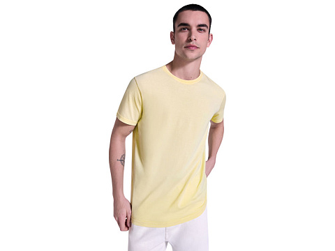 Футболка Corgi мужская, солнечно-желтый выстиранный WASHED - рис 8.