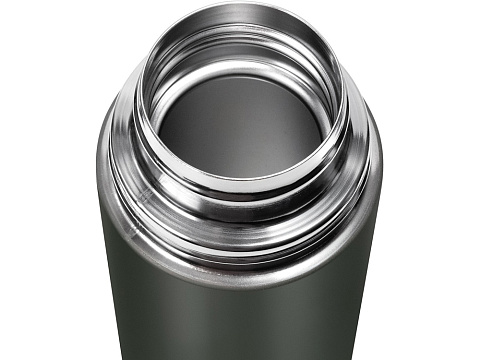 Термос Relaxika 101 (1 литр), хаки (без лого) - рис 5.