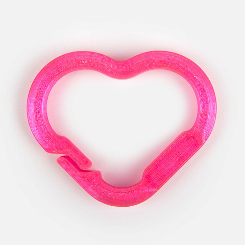 Брелок Impreso, 3D-печать на заказ, сердце