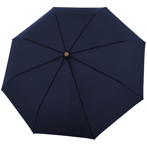 Зонт складной Nature Magic, синий - рис 2.