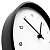Часы настенные Flash, белые с черным - миниатюра - рис 4.