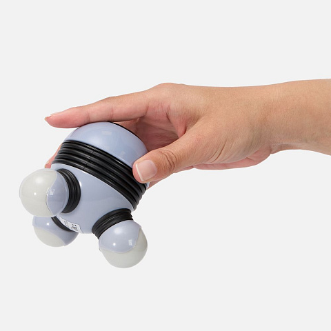 Ручной вибромассажер Spacy, серый с черным - рис 4.