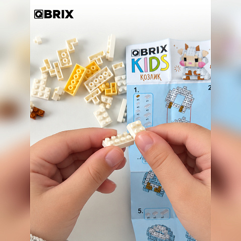 Конструктор KIDS серия "Мини-блоки" Козлик - рис 7.