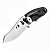Нож Skeletool KBX, стальной с черным - миниатюра - рис 4.