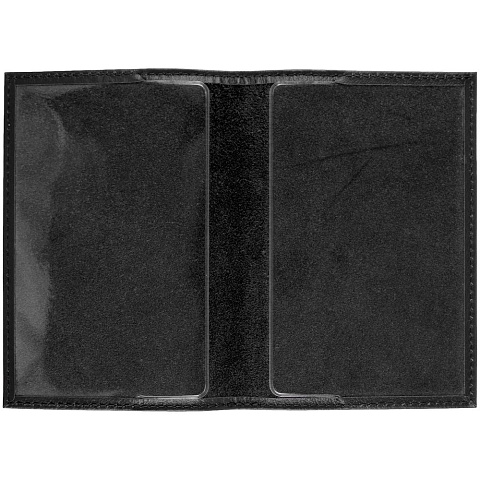 Обложка для паспорта Top, черная - рис 5.