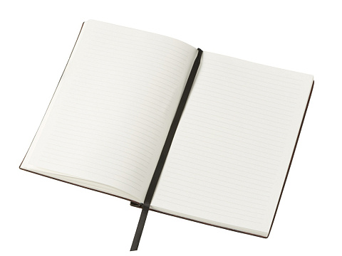 Блокнот А5 Scribe, гибкая обложка, 96 листов 80 гр/м2 , черный - рис 5.