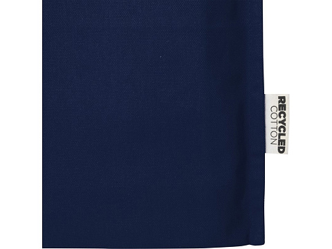 Florida эко-сумка с ластовицей плотностью 270 г/м² - темно-синий - рис 4.