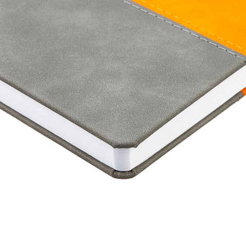 Ежедневник Horizon, недатированный, серый с оранжевым - рис 6.