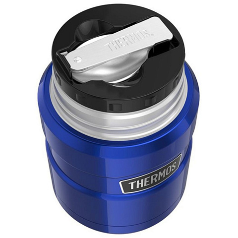 Термос для еды Thermos SK3000, синий - рис 3.