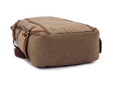KAUKKO Рюкзак с отделкой из кожи (коричневый) - рис 11.