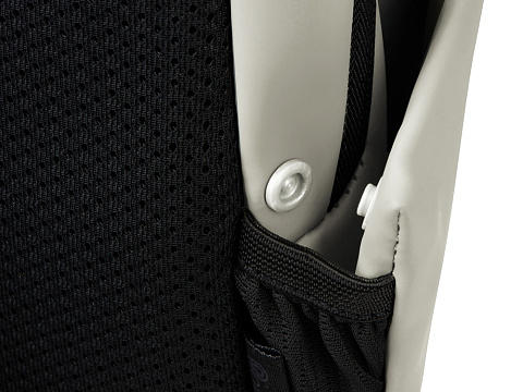 Рюкзак Sofit для ноутбука из экокожи, молочный (Р) - рис 10.