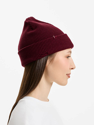 Шапка Ribelle, темно-красная (винная) - рис 6.