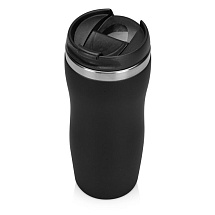 Термокружка Double wall mug C1, soft touch, 350 мл, черный