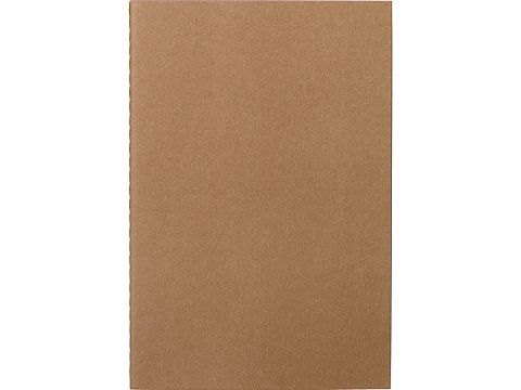 Блокнот Monet, гибкая обложка A5 из моющегося крафта, 32 листа, натуральный - рис 4.