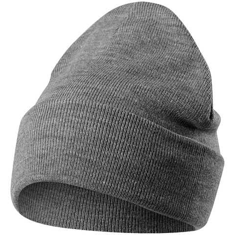 Шапка Real Talk, серый меланж (эбонит) - рис 2.