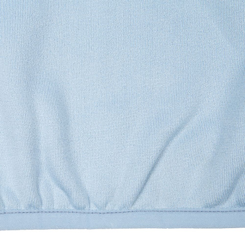 Куртка флисовая унисекс Fliska, голубая - рис 6.