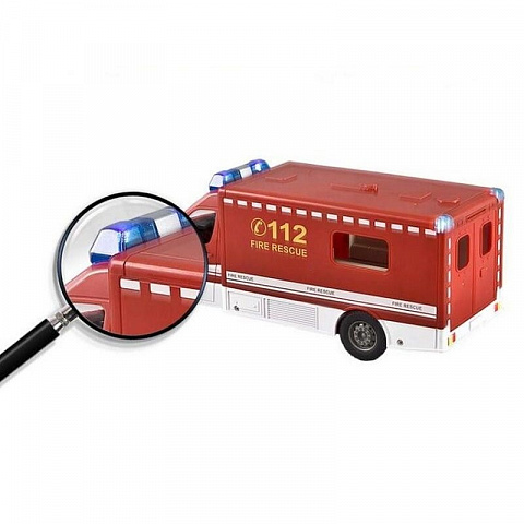 Пожарный фургон на радиоуправлении - рис 3.
