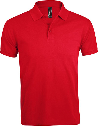 Рубашка поло мужская Prime Men 200 красная - рис 2.
