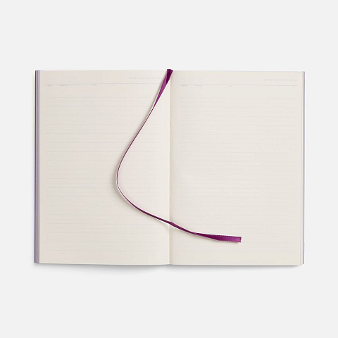 Ежедневник Flat, недатированный, фиолетовый, ver.2 - рис 8.