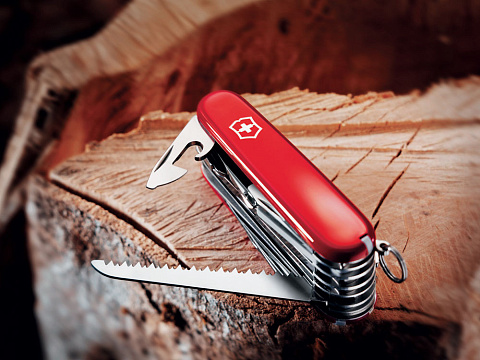 Нож перочинный VICTORINOX Swiss Champ, 91 мм, 33 функции, красный - рис 3.