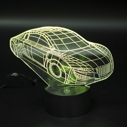 3D светильник Автомобиль - рис 10.
