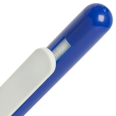 Ручка шариковая Swiper, синяя с белым - рис 5.