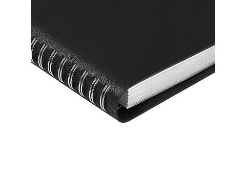 Ежедневник полудатированный А5 Orbit, черный - рис 4.