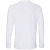 Рубашка поло унисекс с длинным рукавом Planet LSL, белая - миниатюра - рис 4.