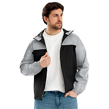 Ветровка светоотражающая Рефлектор гибрид, светоотражающий/черный