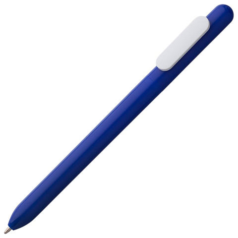 Ручка шариковая Swiper, синяя с белым - рис 2.
