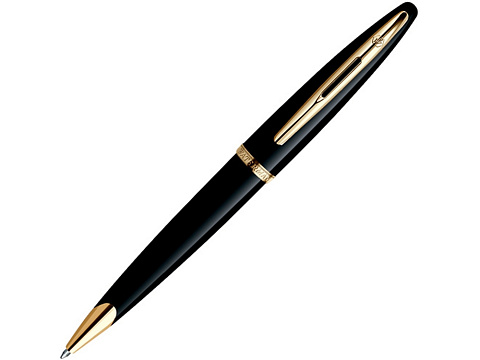 Шариковая ручка Waterman Carene, цвет: Black GT, стержень: Mblue