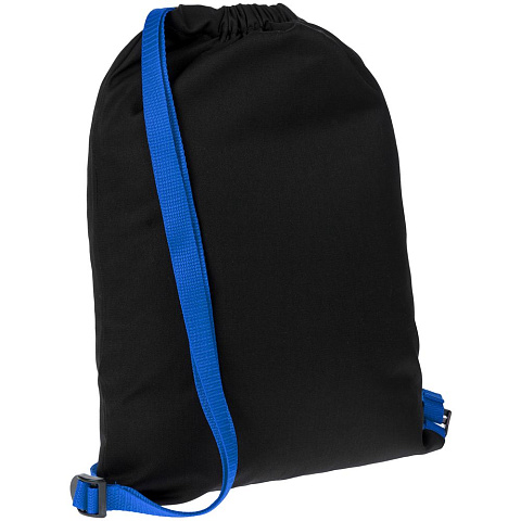 Рюкзак Nock, черный с синей стропой - рис 2.