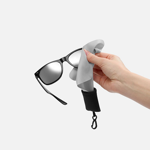 Очищающая салфетка Specta, серая с черным - рис 5.