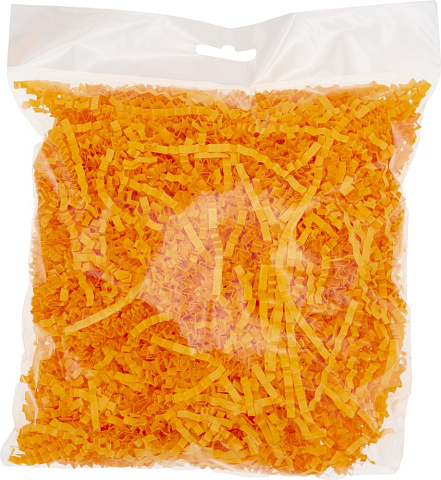 Бумажный наполнитель Chip, оранжевый неон - рис 3.