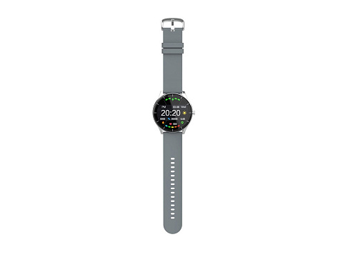 Умные часы HIPER IoT Watch GT, серый/розовый - рис 2.