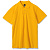Рубашка поло мужская Summer 170, желтая - миниатюра