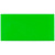 Лейбл из ПВХ Dzeta, S, зеленый неон - миниатюра