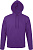 Толстовка с капюшоном Snake 280, темно-фиолетовая - миниатюра