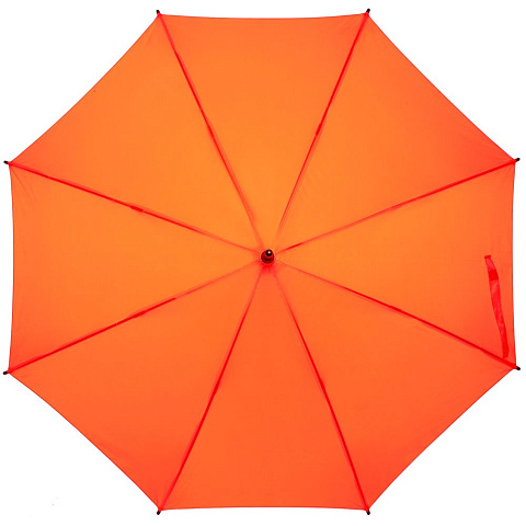 Зонт-трость Standard, оранжевый неон - рис 3.
