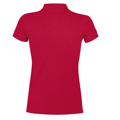 Рубашка поло женская Portland Women 200 красная - рис 3.