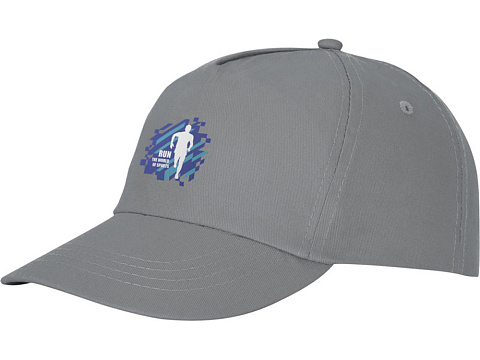 Кепка из 5 панелей Feniks, серый - рис 4.