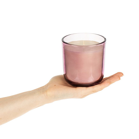 Ароматическая свеча Vitral, красный апельсин и базилик, фиолетовая - рис 3.