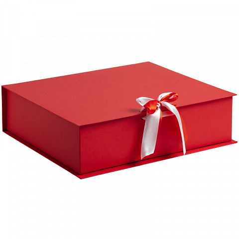 Коробка для подарков на ленте (36х31 см)