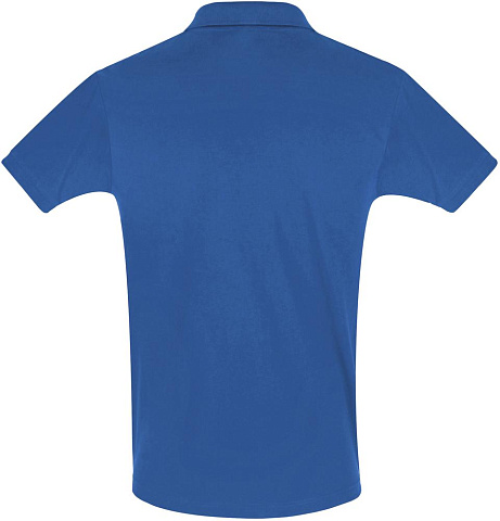 Рубашка поло мужская Perfect Men 180 ярко-синяя - рис 3.